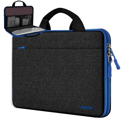 Laptop fodral 360 Skyddande Väska Kompatibel för 14 MacBook Pro, 13 MacBook Air/Pro, XPS 13, Surface Book 13,5, mest populära 13-14 Bärbara Datorer,B01K02