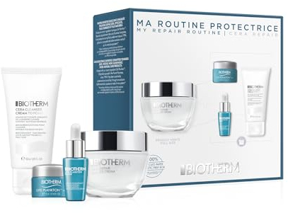 Biotherm Cera Repair Barrier Cream, mit Life Plankton und Bio-Ceramiden, nährende Gesichtscreme für strahlende Haut, pflegende Creme für Damen