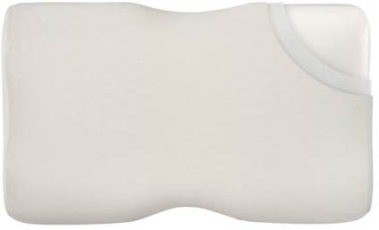 Inphysio Ergonomisches Duo Premium Nackenkissen - Thermoelastisches Memory Foam-Kissen - Hypoallergenes Kissen - Höhenverstellbar - 60 x 35 x 12/10 cm