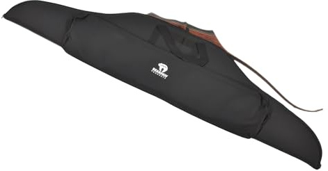 BEARPAW PRODUCTS Recurve Deluxe Sac de protection noir pour archet en nylon imperméable pour archet et accessoires pour le sport à l'arc