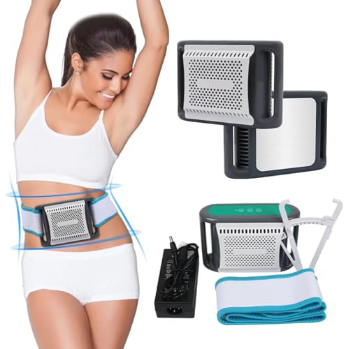 Ririfs Fettabbau-Gefriermaschine Schmerzlose Fettreduzierung zur Körperfettabnahme Kryolipolyse-Schlankheitsmaschine, Kryotherapie Anti-Cellulite