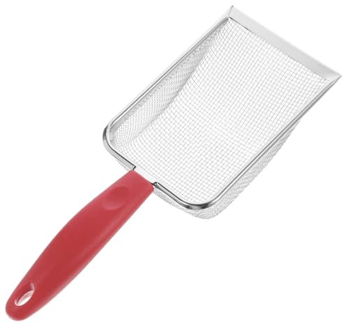 INOOMP Shovel Da Spiaggia Per Rete Filtrante Setaccio Per Sabbia e Raccolta Conchiglie Giocattolo Da Spiaggia Portatile e Resistente