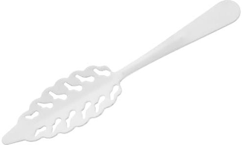 Ciieeo cuchara de absenta gotero de absenta fuente de absenta tenedor de ensalada y cuchara Acero inoxidable Plata