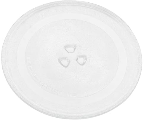 Mobestech Plato Giratorio Para Microondas De Vidrio Placa De Microondas Hogar Accesorios Para Bandeja Giratoria De Repuesto