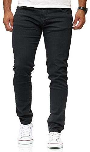 Pantalon Homme Jeans Colored Denim Coton Slim Fit