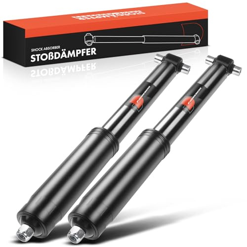 Frankberg 2x Stossdämpfer Stoßdämpfer Hinten Links Rechts 451mm Gasdruck | Kompatibel mit V70 II 285 S60 I 384 V70 I 875 876 S80 I 184 Replace# 300074,553385
