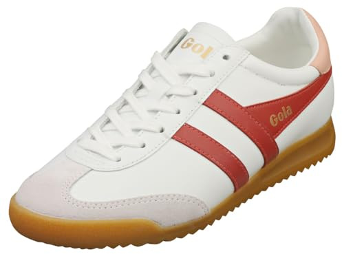 Gola Torpedo modische Damen-Sneaker, White Clay Pearl Pink, 38 EU