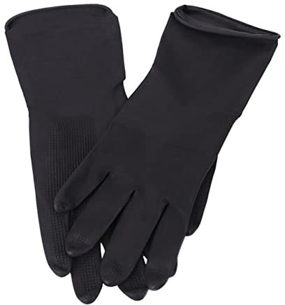 COLLBATH 5paare Haarfärbehandschuhe Für Friseure Haarshampoo-handschuhe Wiederverwendbar Waschbar Schutzhandschuhe Für Salon Und Zuhause Haar Und Schönheitswerkzeuge
