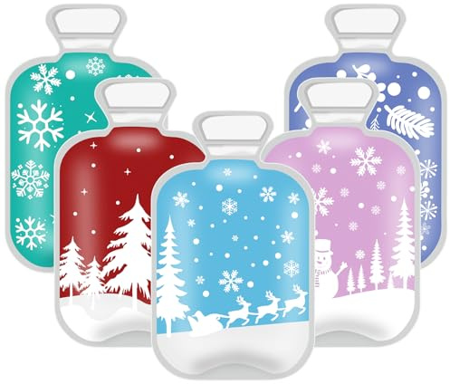 Handwärmer, 5 Stück Taschenwärmer, Taschenwärmer Wiederverwendbar, Taschenwärmers Kinder, Taschenwärmers Knicken, Weihnachten Hand Wärmer, Weihnachten Geschenke, Handwärmers für Warme Finger im Winter