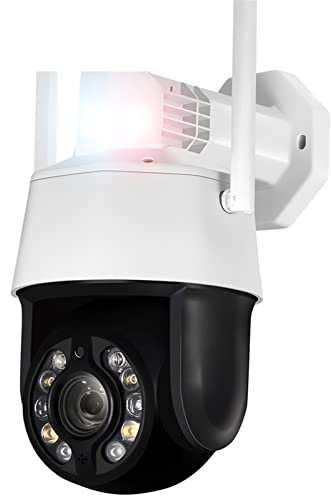 Caméra de sécurité extérieure 5MP 20X Zoom optique vidéo Surveillance caméra étanche 100M Vision nocturne suivi automatique sécurité PTZ CCTV caméra IP pour la sécurité intérieure de la maison(5MP NO