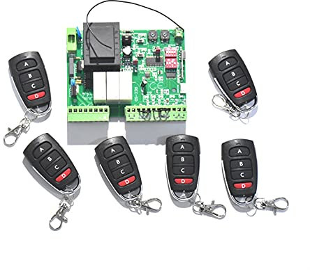 Set Apricancello Elettrico, NC portello apricancello garage condizionatore quadro del motore PCB. regolatore circuito elettronico carta sostitutiva soft start,Apriporta automatico(Kit 0)