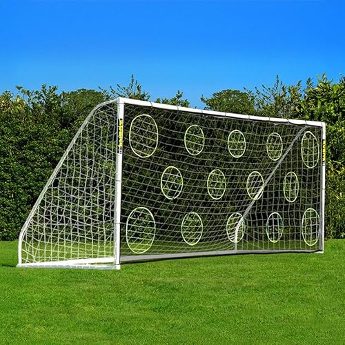 FORZA Match Fußballtor [6 Größen] | Wetterfestes PVC-Fußballtor für Garten & Training | Robustes Gartentor mit optionaler Zielfolie