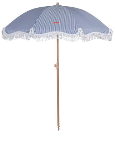 Flamingueo Ombrellone da Spiaggia, Giardino, Piscina, Altezza e Orientamento Regolabile, Protezione UPF 50+, Poliestere, Borsa per il Trasporto, 210 x 180 cm