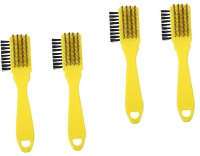 Homoyoyo 2pcs Multi-purpose Wire Brushes for Cleaning Soft Bristle Brush for Shoes Upholstery Laundry