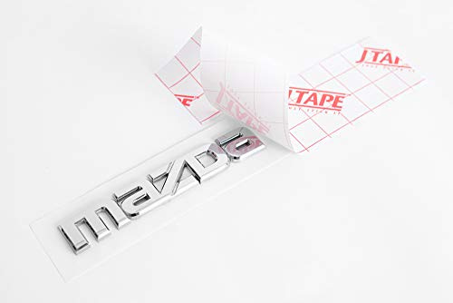 JTAPE 2210.5030 For Reapplication of Car Badge - Logo Emblem Tape - Clear Adhesive For professional re-application of vehicle logo badges. 10 Sheets each measuring 50mm x 300mm