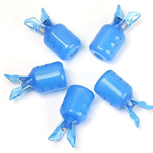 TOSSPER 5pcs / Set Tragbare Angelhaken Schutzhelm Schutz Angeln Drilling Abdeckung Safety Cap-Schutz Für Angelhaken
