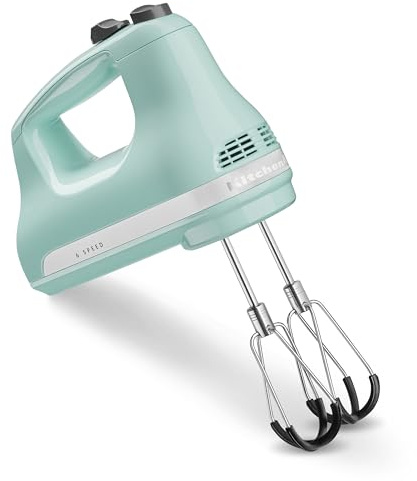 KitchenAid 6 Speed Hand Mixer with Flex Edge Beaters - KHM6118