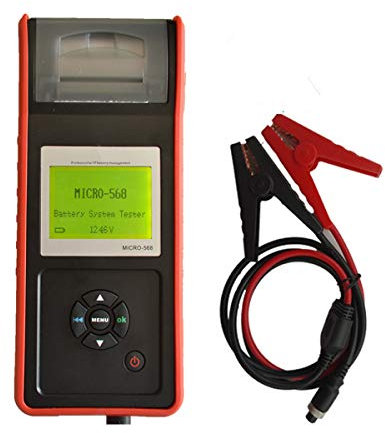 LARIAU Autobatterietester, Kapazitätstester für Auto-Motorradbatterien, multifunktionale gewöhnliche Blei-Säure-Batterie
