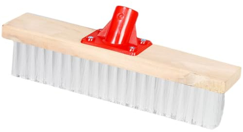 Ciieeo Ersatzbürste Bodenreinigungsbürste Aus Abriebfestem Nylon Mit Hartem Borstenkopf Für Badezimmer Und Böden Zur Schmutzentfernung Breite Reinigungsfläche Kompatibel Mit Langem Stiel