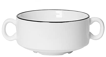 DouYuan Bol à Céréales en Porcelaine, Bol à Dessert Bols à Soupe, Bols en Ceramique, 300ml/10.56oz