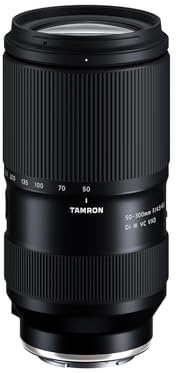 Tamron 50-300mm F/4.5-6.3 Di III VC VXD per fotocamere mirrorless full frame Sony E Mount
