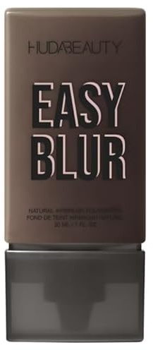 HUDABEAUTY ORIGINAL | Easy Blur Natural Airbrush Foundation | 30 ml | by Bella | (600N ESPRESSO, 30 ml (1 Pack)