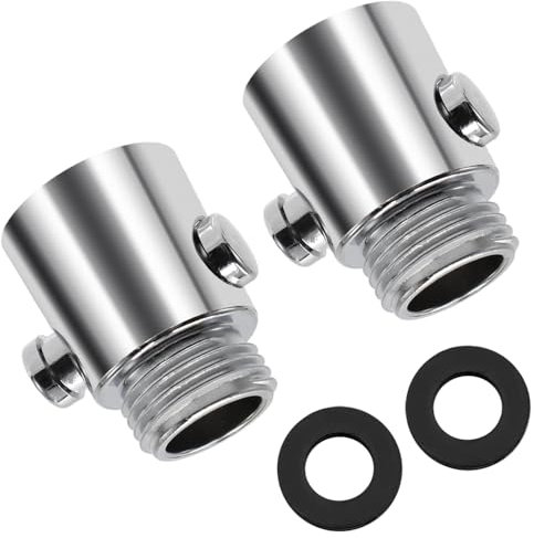 lyualma 2 Stück Duschkopf-Absperrventil Wasserdurchfluss Regelventil Absperrventil Durchflussbegrenzer Dusche für Wassereinsparung und Komfort