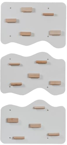 Woodandherts Klettergriffe, Kletterwand Kinderzimmer, Klettern, Indoor Spielplatz, Kletterwand, Klettersteine, Baby Klettern Indoor, Spielplatz, Klettergriffe Kinder, Kletterseil Kinder (Snow White)