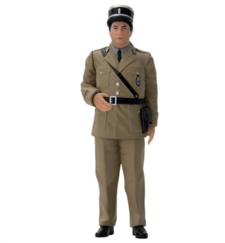 Infinite Statue Michel Galabru Jérome Gerber 2 - Scène de Film Le GENDARME de SAINT TROPEZ - Statue Figurine de Collection en PVC Série Cine-Mini - Hauteur 10 cm