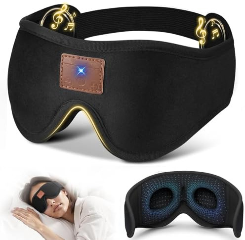 YiYunTE Kabellose Schlafmaske, 3D-Design
