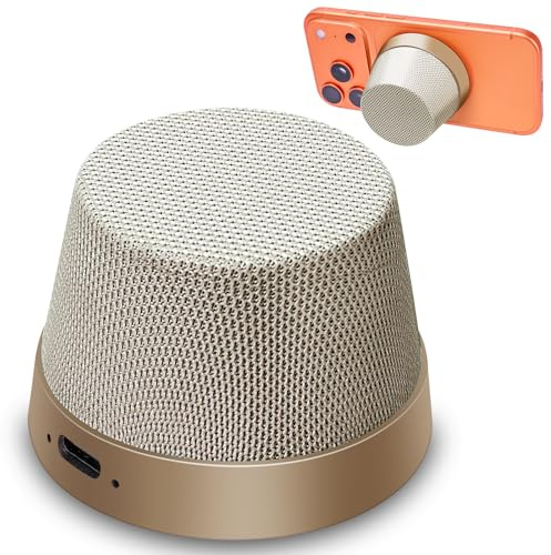 GOKINDOR Birthday Gifts for Men Who Have Everything Bluetooth Speakers Phone Stand, Portable Magnetic Speaker Accessories, Gadgets for Men Gifts Dad Gift Prensent