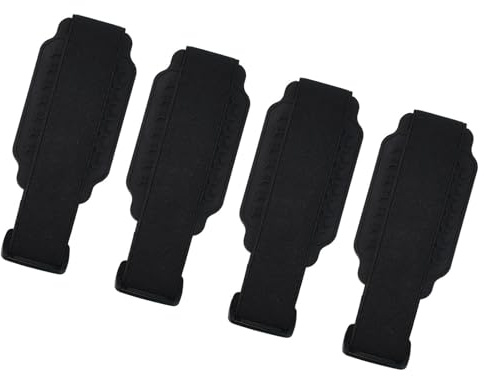 NONGYU Pack of 4 Snow Shoe Traction Aid Ice Grip Ensuring Secure Footing on Ice and Snow Suitable for Hiking Walking and More Snow Grips