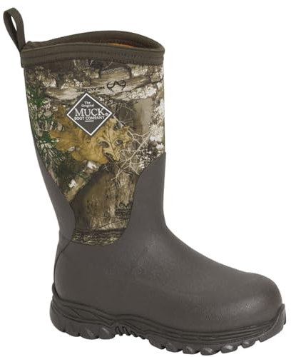 Muck Boot unisex-child Rugged II Snow Boot Brown/real Tree edge 12 M US