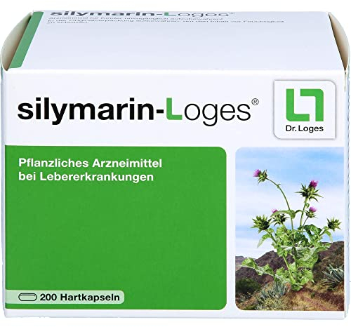 silymarin-Loges® - 200 Kapseln - Pflanzliches Arzneimittel bei Lebererkrankungen