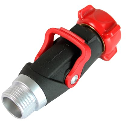 Chapin 6-9479: Deluxe 1-Way Shutoff Hose Connection, Fits Standard Garden Hoses, Metal and Plastic Construction with Shut-Off Valves, Leak-Free, High Volume Water Flow for Landscaping and Outdoor Use