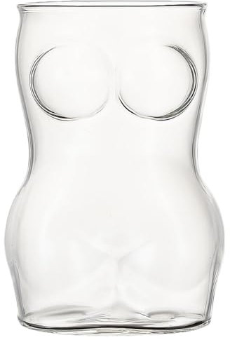 Bicchiere da birra corpo umano Bicchiere di vetro, Bicchiere di vetro a forma di corpo Birra, Bicchieri d'acqua Boccali di birra sexy, Bicchieri da birra per corpo da donna, Bicchieri da liquore pe