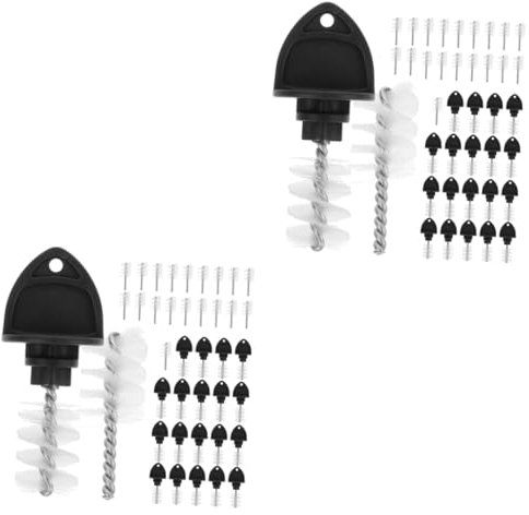 NIYANGLE 40 Pcs Faucet Cleaning Accessory Beer Faucet Brush Home Brew Accessories Tap Cleaning Brush Beer Tap Cleaner 304