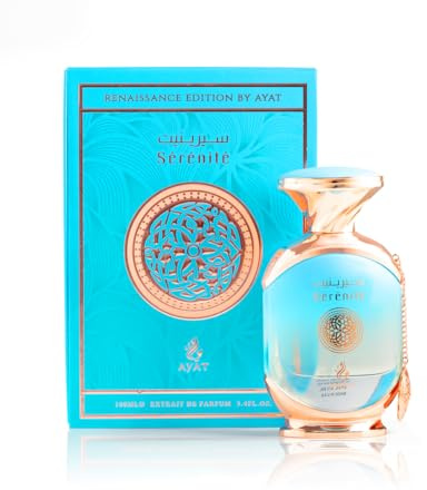 Ayat Perfumes - Damparfymer renässansutgåva 100 ml | Dubai parfym | elegant och raffinerad orientalisk doft - lyxig arabisk parfym Eau de Parfum - presentidé för kvinnor (lugn)