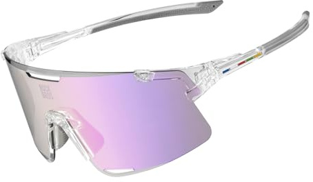 ROCKBROS Road to Sky Cycling Over-Glasses Polarized Photochromic Cycling Glasses for Men and Women with UV400 Protection, TR90 Frame for Outdoor Sports Running