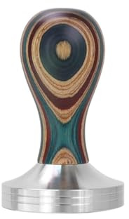 Tamper For Kaffee, 51 Mm, 53 Mm, 41 Mm, 49 Mm, 57 Mm, 58 Mm, Edelstahl, Buntes Holz, Barista-Werkzeuge, Kompatibel Mit Delonghi, Kompatibel Mit Breville, Maker-Zubehör(57mm flat base)