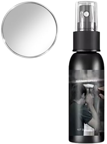 Limpiavidrios en Spray,Agente quitamanchas 50ml - Spray de Privacidad para Ventanillas de Coche - para Remolque, Camión, Vehículo, Pickup, Motocicleta, Espejos, Gafas, Puerta de