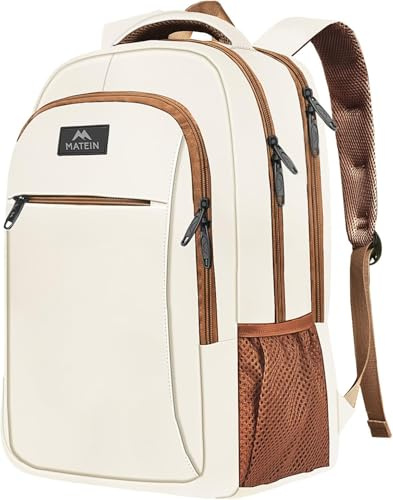 MATEIN Travel Laptop Backpack, Work Bag Lightweight Laptop Bag, 15.6 Inch | Anti Theft Business Backpack, Water Resistant School Rucksack Gift for Men and Women