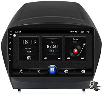 Android 10 9 Pollici GPS Navigazione Sistemi Multimediali per Hyundai Tucson IX35 2009-2015 con Car Multimedia FM RDS Radio Carplay, WiFi/5G Internet/DSP Audio Stereo/Bluetooth Vivavoce,7731