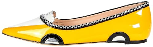 Kate Spade New York Women's Gogo Taxi Flats Ballet, High Noon Multi, 4.5 UK