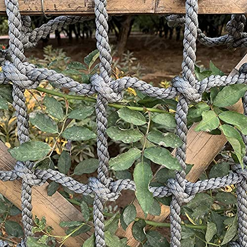 KDSD8FFF Kinder-Klettergerüst-Netz, Spielplatz-Klettergerüste, Schaukel-Strickleiter-Kletternetz, Outdoor-Fracht-Gurtband-Netz Für Fracht, Haustier, Pflanzenstütze,2 * 3m(6.6 * 9.9ft)