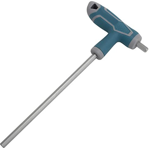 AERZETIX - C64814 - Clé hexagonale/empreinte 6 pans en T 5x150 mm avec manche à double extrémité - tournevis à poignée en T - outil mécanique automobile serrage desserrage - en acier Cr-V