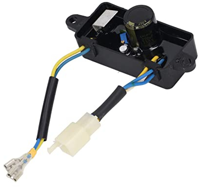 Regolatore Automatico di Tensione 1-2.5KW del Generatore AVR Regolatore di Tensione della Benzina a Filo Monofase 6 Fili Motore per Generatore 220μF