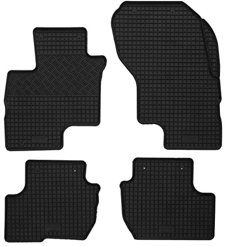 Gummi Fußmatten passend für Mitsubishi Eclipse Cross PHEV ab 2021 (Plug-In-Hybrid)/für Mitsubishi Outlander Plug-In-Hybrid ab 2015-2022 AZUGA AZ10091416 Gummimatten Automatten