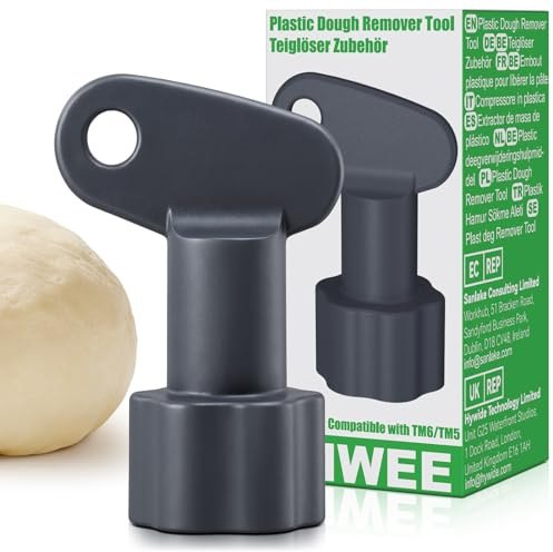 Inwee Accessorio per Bimby, Staccapasta Compatibile Con Bimby TM6/TM5, Aiuta A Rimuovere L’Impasto in Modo Facile Ruotando Verso L’Alto