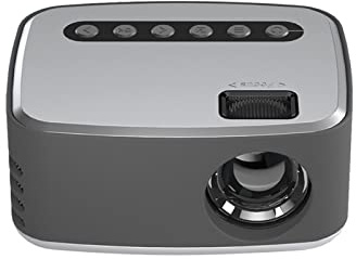 Mini proiettore cinematografico, schermo da 16-110 pollici, proiettore portatile 1080P, compatibile con USB, computer portatile, telefono, altoparlante integrato, sorgente luminosa a LED, elettronica